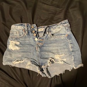 5 button cutoff shorts